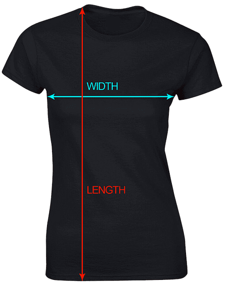 T-Shirt Sizes | TeeShirt Vault